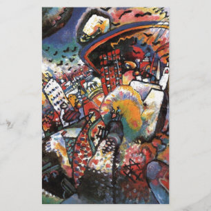 Papelaria Cenário Urbano de Moscou I Abstrato de Kandinsky