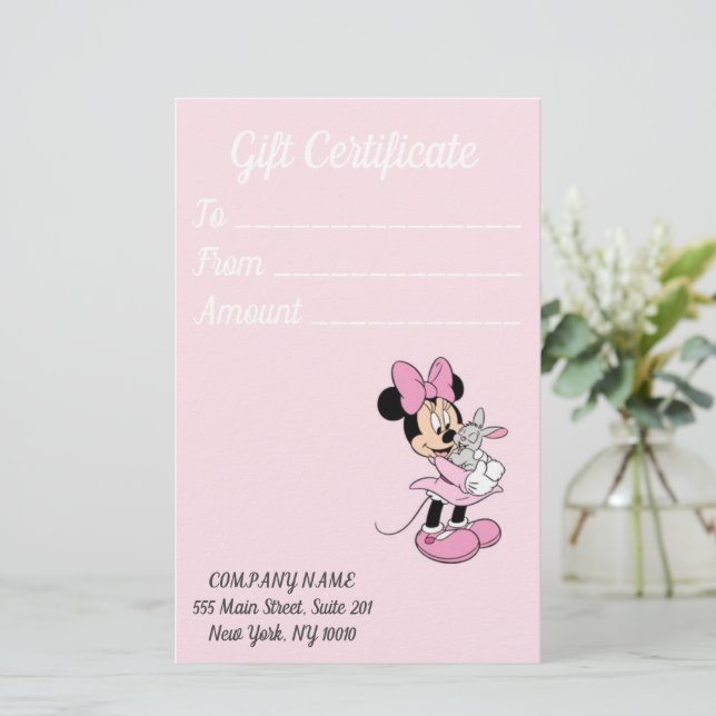 Papelaria Certificado de oferta de 10 folhas (Em pé/Frente)