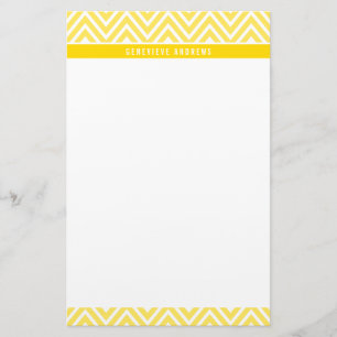 Papelaria Cevon PERSONAL padronizado amarelo-claro