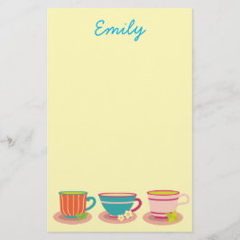 Papelaria Chá de hortelã-pimenta para amantes de chá