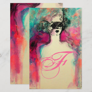 PAPELARIA CHARM MONOGRAM BEAUTY FASHION STATIONERY