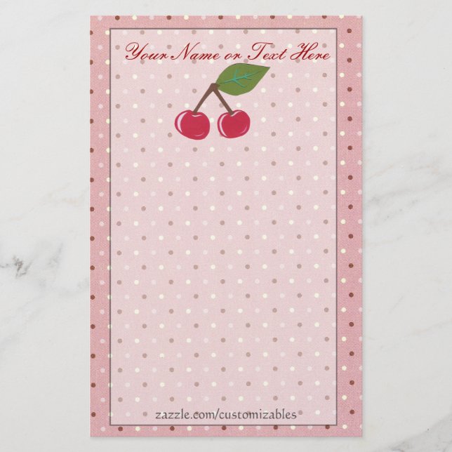 Papelaria Cherries Stationery (Frente)