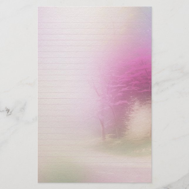 Papelaria Cherry Blossom Papel de carta (Frente)