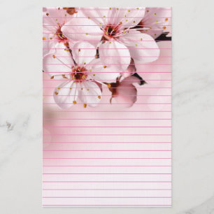 Papelaria Cherry Blossoms em Bloom
