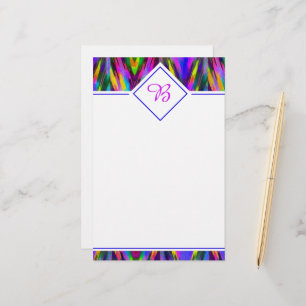Papelaria Chevron tribal brilhante
