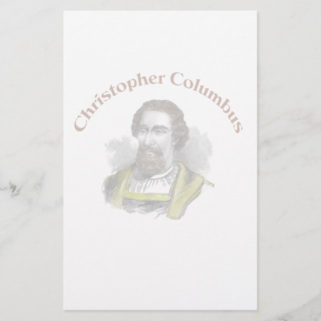 Papelaria Christopher Columbus Stationery (Frente)