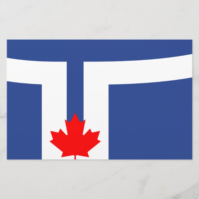 Papelaria Cidade de Toronto (Canadá) (Frente)