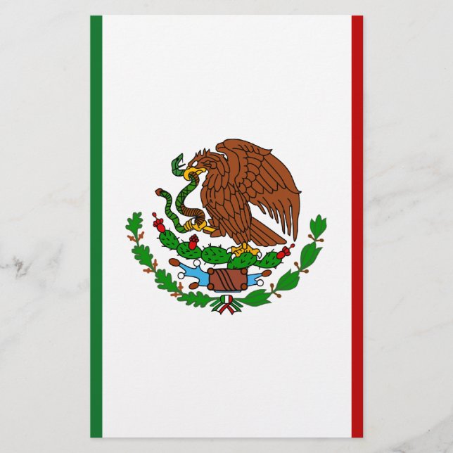 Papelaria Cinco de Mayo Flag do México (Frente)