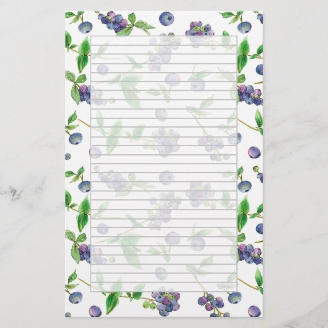 Papelaria Cinzas de Frutas de Aromas Selvagens (Frente)