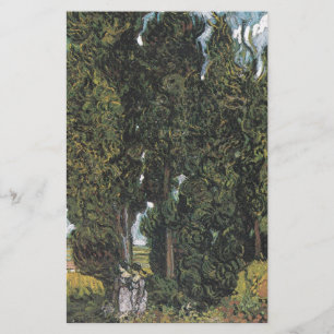 Papelaria Ciprestes por Van Gogh