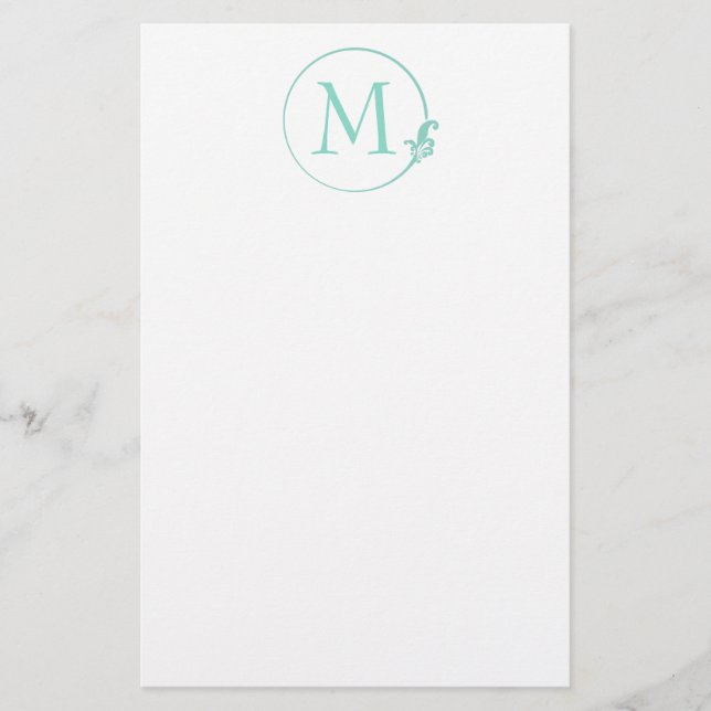 Papelaria Círculo Fleur-de-Lis (Frente)