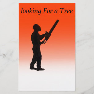 Papelaria Cirurgião da Árvore Chainsaw