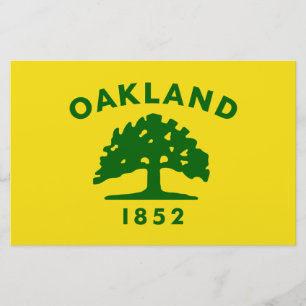 Papelaria City Flag of Oakland (Califórnia)