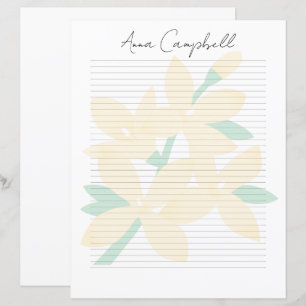 Papelaria Clássica com Monograma Elegante em Scrip