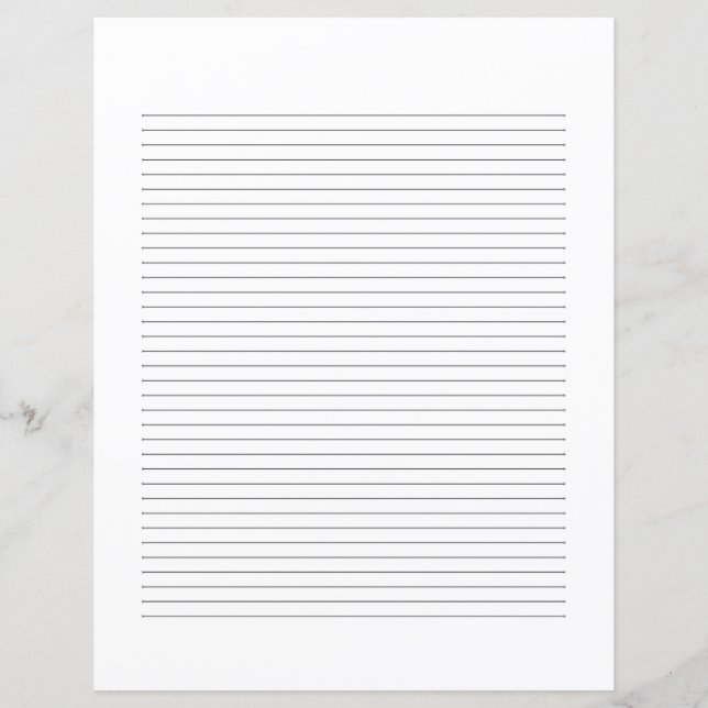 Papelaria Clássica com Monograma Elegante em Scrip (Frente)