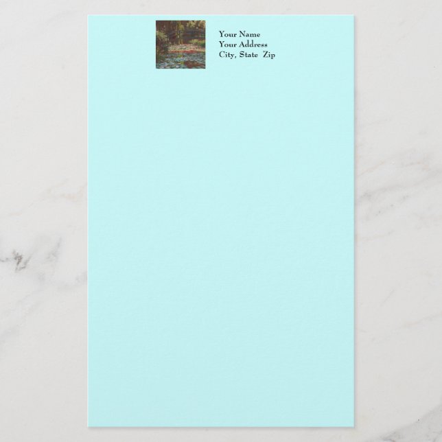 Papelaria Claude Monet (Frente)