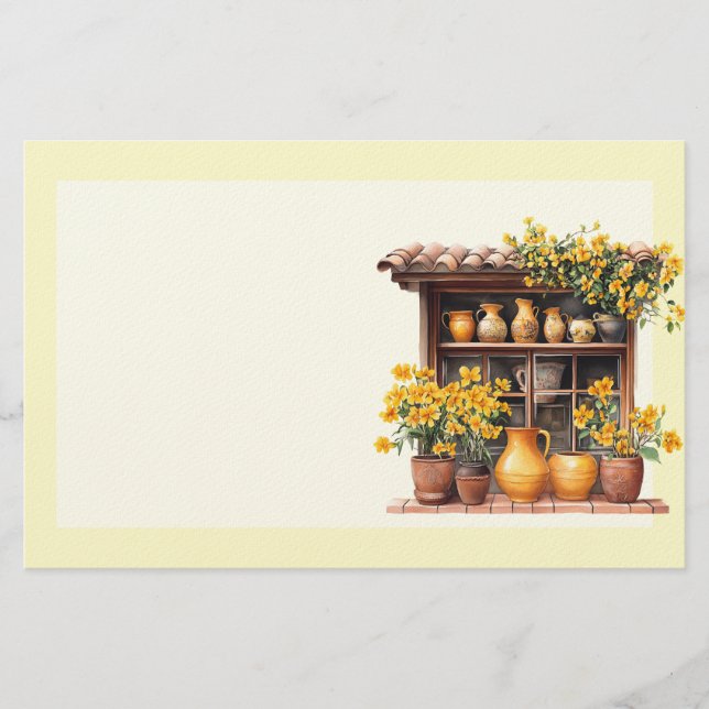 Papelaria Clipart Primavera Italiana (Frente)