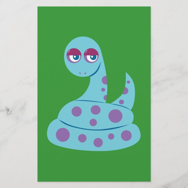 Papelaria Cobra com véu (Frente)