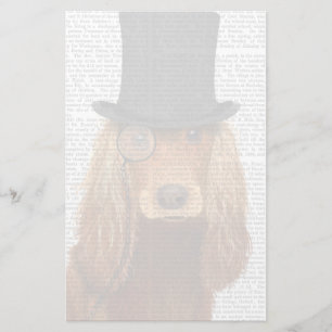 Papelaria Cocker Spaniel, Formal Hound e Hat
