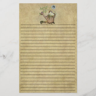 Papelaria Coisas De Watercan E Jardim-1- Papel De Carta