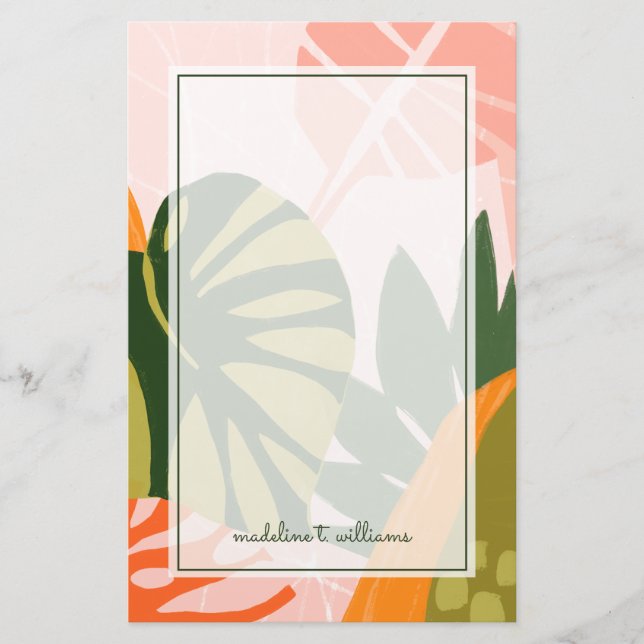 Papelaria Colagem da Selva I (Frente)