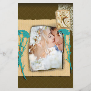 Papelaria Colagem de Fotografias Vintage Personalizada