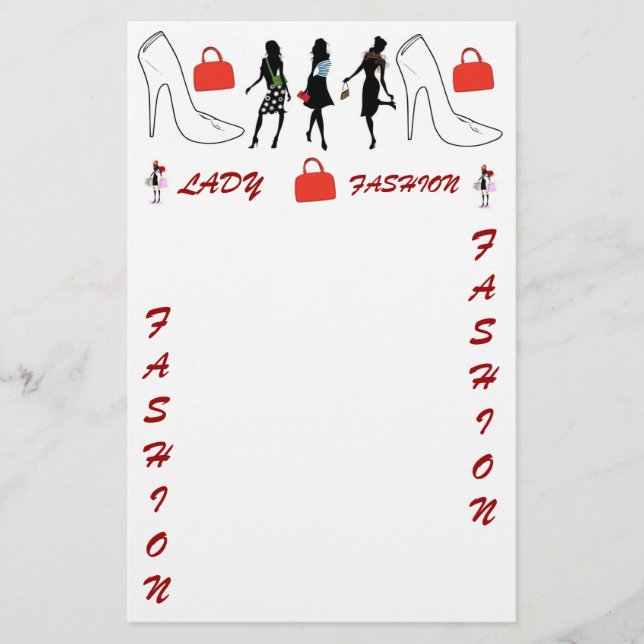 PAPELARIA COLEÇÃO RAINHA DA MODA (Frente)