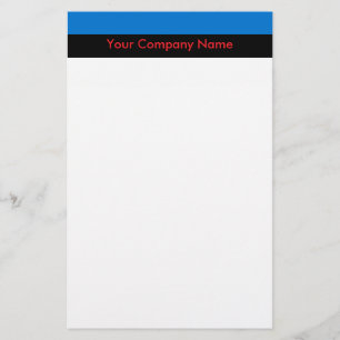 Papelaria com bandeira da Estônia