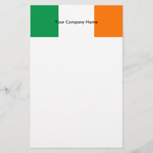 Papelaria com Bandeira da Irlanda