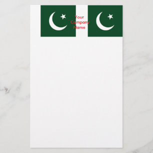 Papelaria com Bandeira do Paquistão