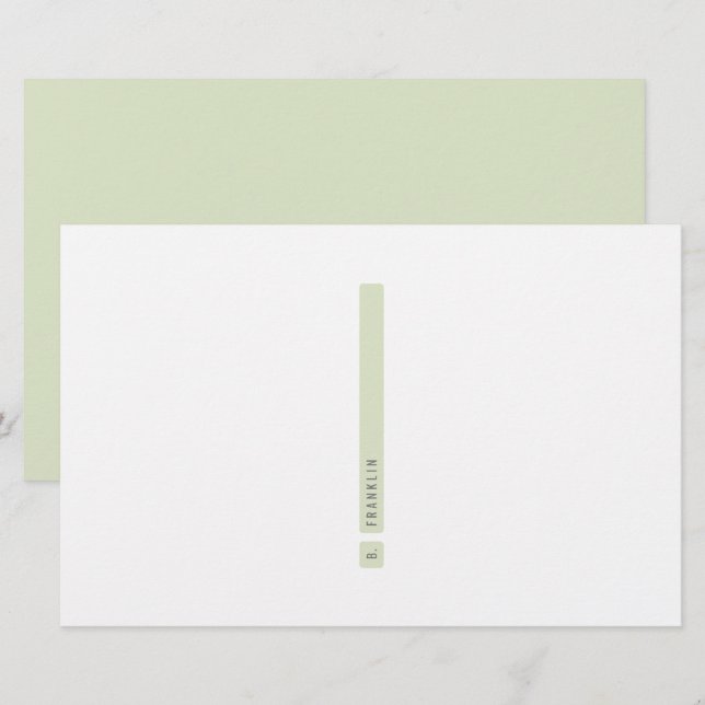 Papelaria com Barra Divisória (Frente/Verso)