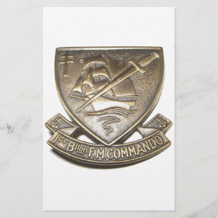 Papelaria Comando Kieffer - Insígnia 1 BFMC