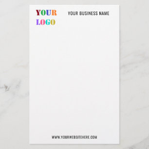 Papelaria Comercial com Logotipo e Texto Personali