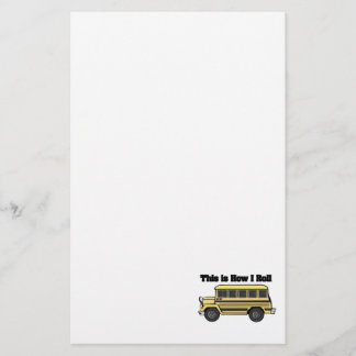 Papelaria Como eu faço (ônibus escolar)