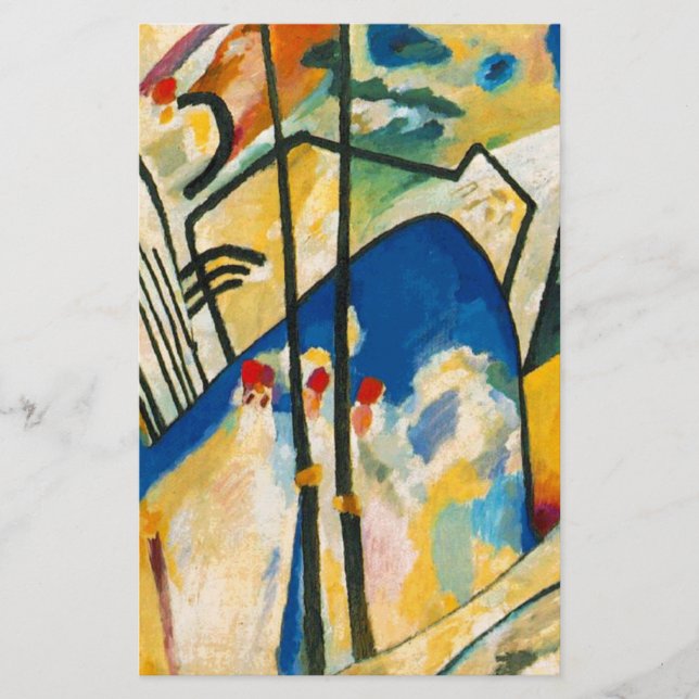 Papelaria Composição Kandinsky IV (Frente)