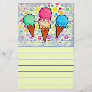 Papelaria Cones de sorvete