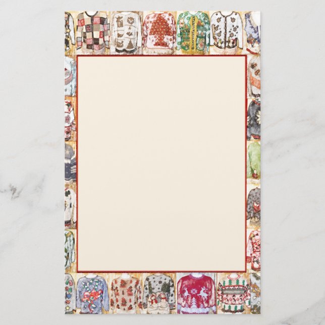 Papelaria Convite customizável da festa de Natal (Frente)