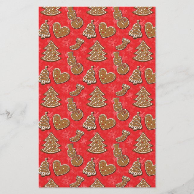 Papelaria Cookie Natal Feriado (Frente)
