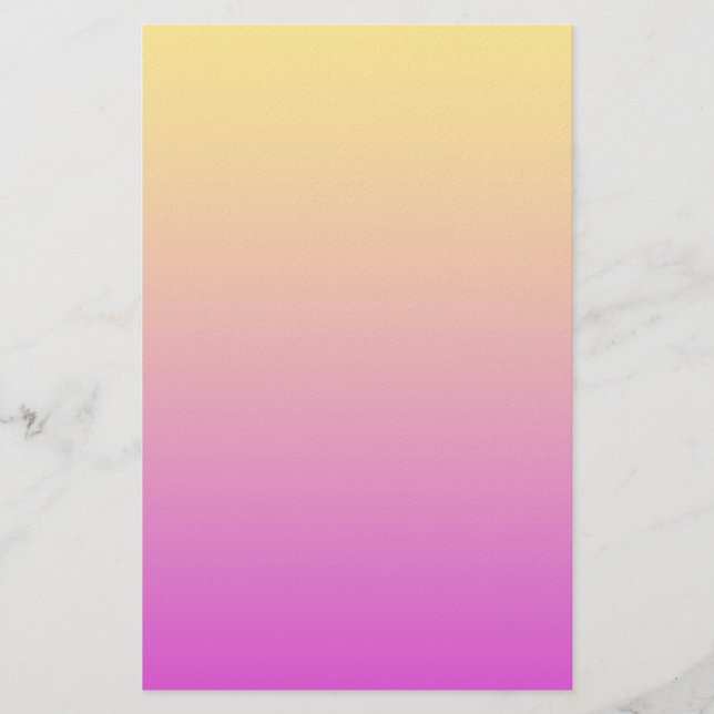 Papelaria Cor Amarelo Roxo (Frente)