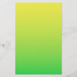 Papelaria Cor Amarelo Verde