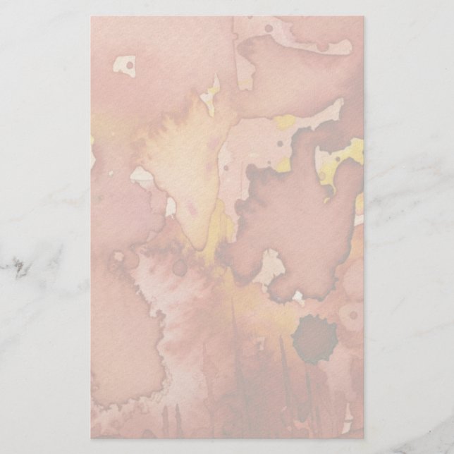 Papelaria cor da água de fundo 3 (Frente)