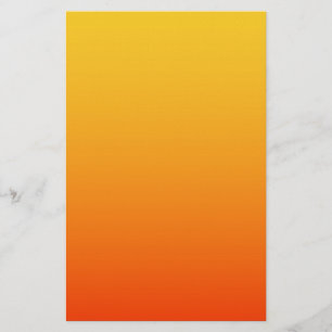 Papelaria Cor Laranja Amarelo
