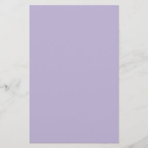 Papelaria Cor Lavanda Empoeirada Sólida