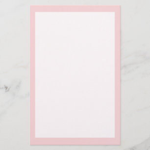 Papelaria Cor Sólido Rosa Esbranquiçada