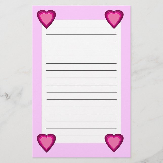 Papelaria Coração 5 (Frente)