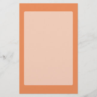 Papelaria Coral cor-de-rosa pronto para personalização