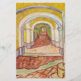 Papelaria Corredor no Asilo (por Vincent van Gogh)
