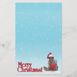 Papelaria Corrente de Natal com Presente