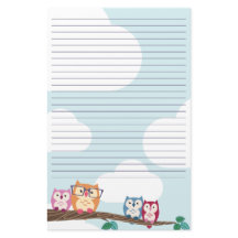 Coruja bonito dos vidros do hipster