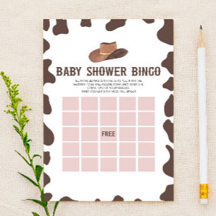 Papelaria Cowboy Rodeo - Chá de fraldas do Bingo Ocidental